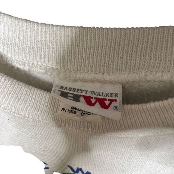 VTG 1988 Seattle Seahawks AFC Champions Crewneck Mens Large - Picture 4 of 4